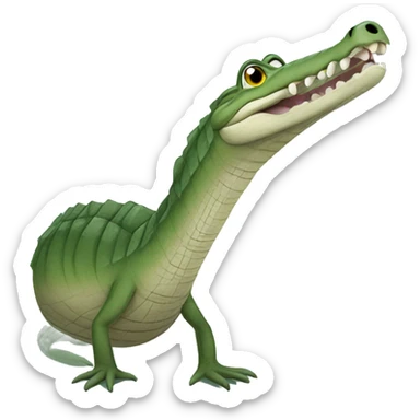 Indian Gharial sticker