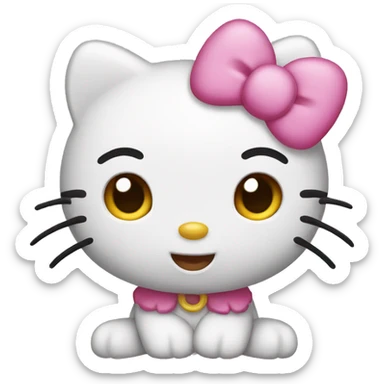 hello kitty  sticker
