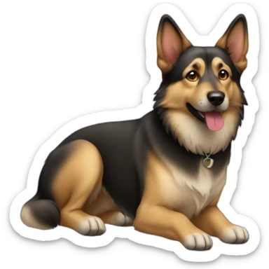 Schäferhund sticker