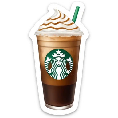 Starbucks iced shaken espresso  sticker