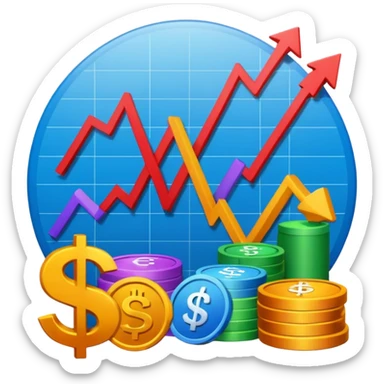 financial market sticker