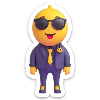 fashion emoji, stylish clothing, accessories, trendy look sticker