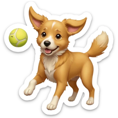 Dog Daily Routine, Exercise & Mental Stimulation sticker