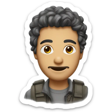 Un homme s'appelle moutaoukil sticker