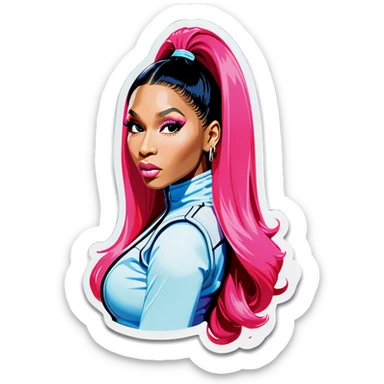 Nicki Minaj sticker