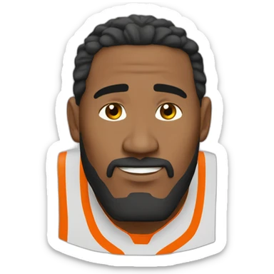 pelado basquetball nombre Dante sticker