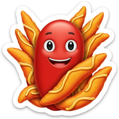 hot cheetos sticker