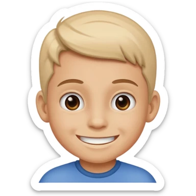 A kid doing 67 sticker