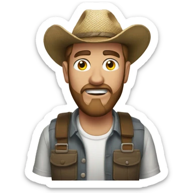 redneck island sticker