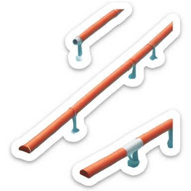 swimming pool with lanes sticker