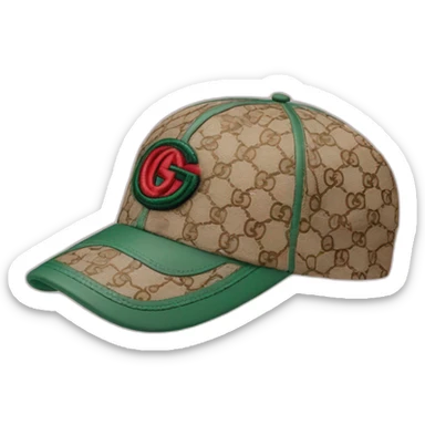 Casquette gucci sticker