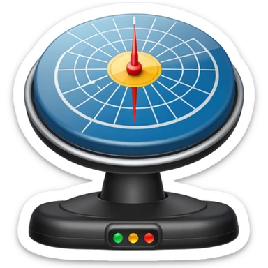 fmcw radar is on a table sticker