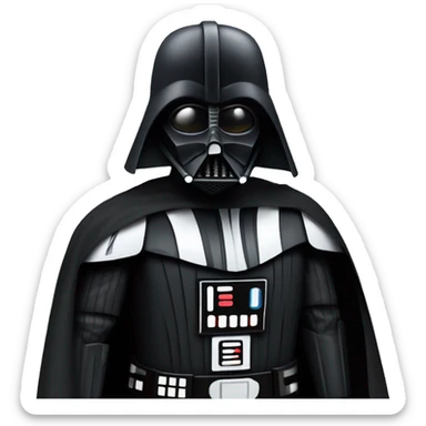 Darth vader sticker