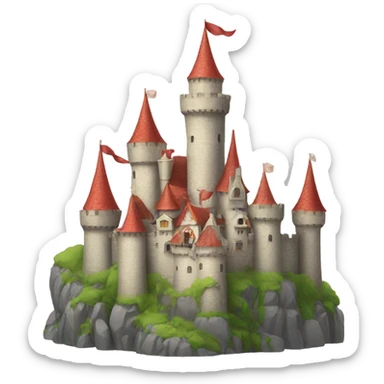 Fairytale castle  sticker