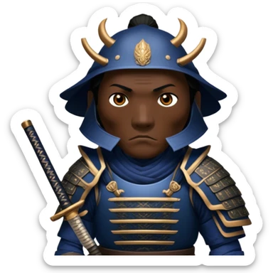 Vigilant Samurai sticker