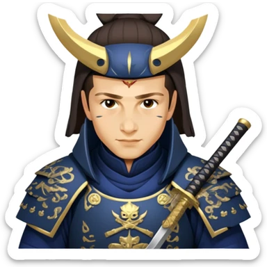 Samurai Strategist sticker