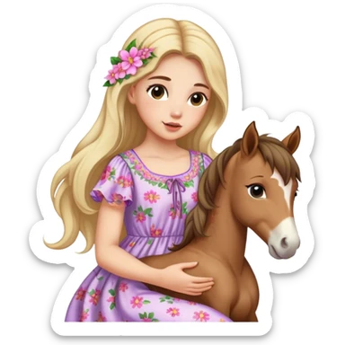 Gypsy vanna Foal sticker