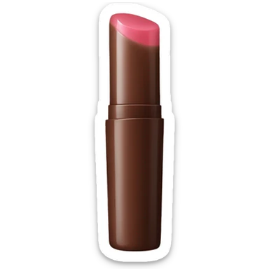 brown tube of lipgloss sticker
