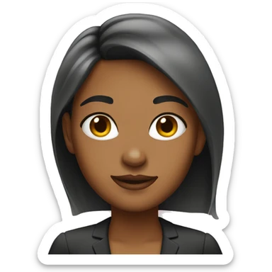 girl boss emoji sticker