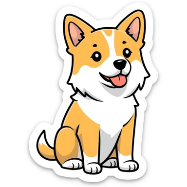 Let me do it for you dog sticker