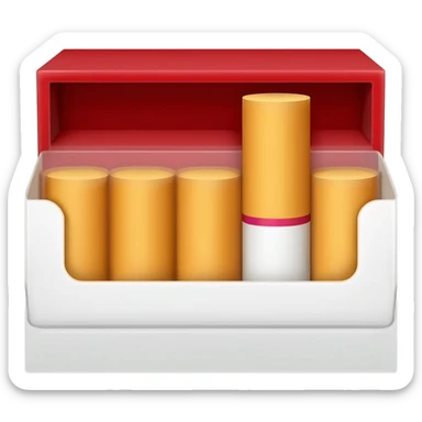 Marlboro red cigarettes sticker