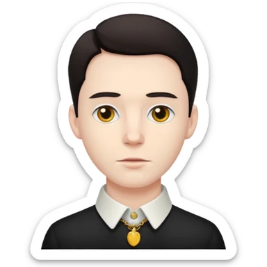 Submissive man sticker