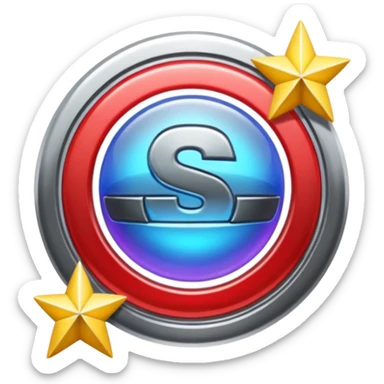 give me the logo of super smash bros ultimate sticker