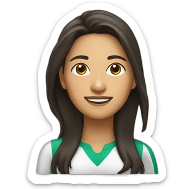 Karen Morales Adams Costa rica sticker