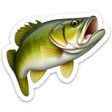 Bass sticker