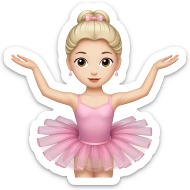 ballerina capuchina sticker