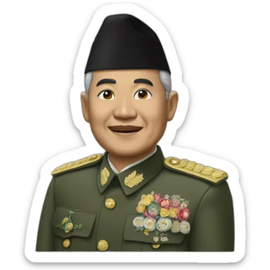 Sukarno sticker