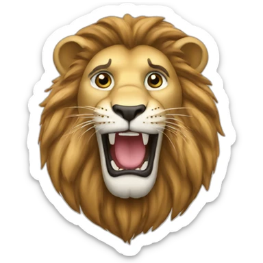 Lions i phone  sticker