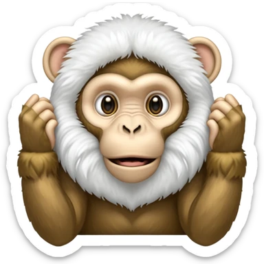 Speak no, hear no and see no evil sticker