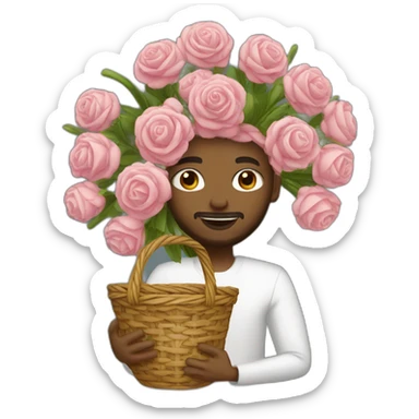 Damien Bouquet Basketteur sticker