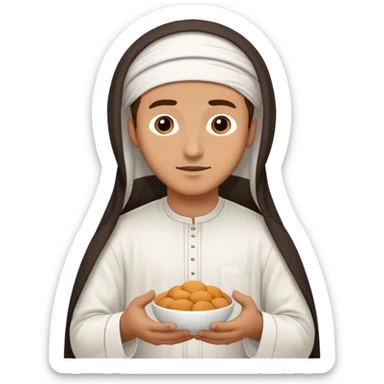 RAMADAN DAILY ROUTINE FOR A GUY sticker