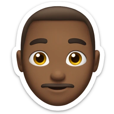 Pokémon with biggest forehead brown hair sticker