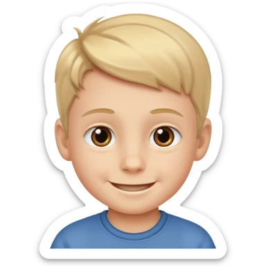 Little nice boy sticker