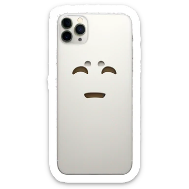 iPhone 16 pro max in white sticker