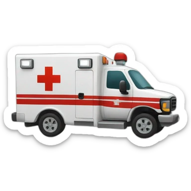 Ambulance sticker