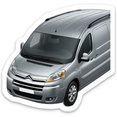 citroen jumpy 2008 model silver grey atlante exclusive sticker
