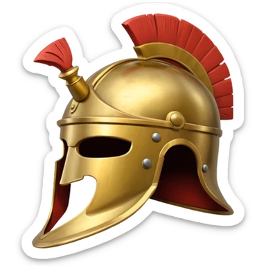 Casco romano sticker