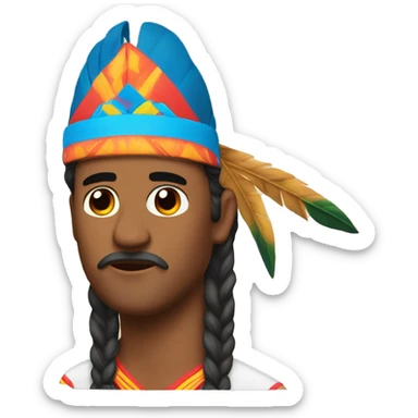 Indio solari sticker