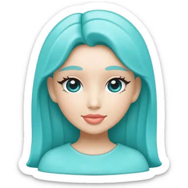 Tiffany blue sticker