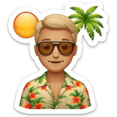 Have a lovely vacation sticker