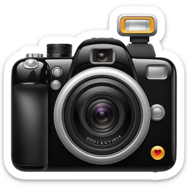 digital camera sticker