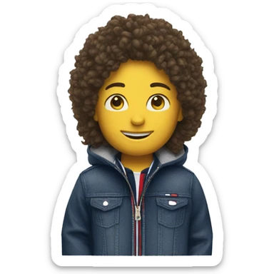 Tommy Hilfiger jacket sticker