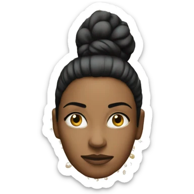 a woman hitting the most devious griddy sticker