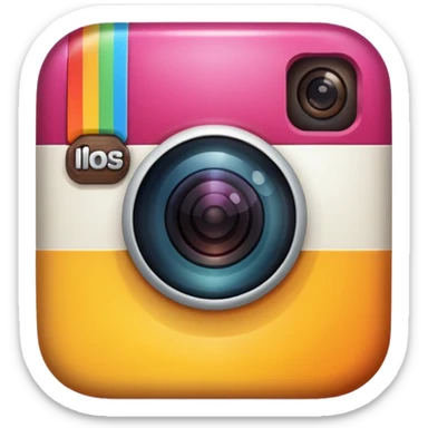 instagram logo sticker