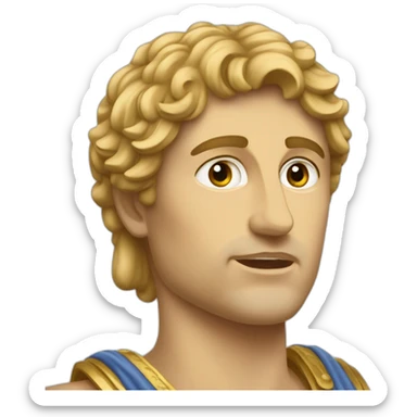 Alexander the Great sticker
