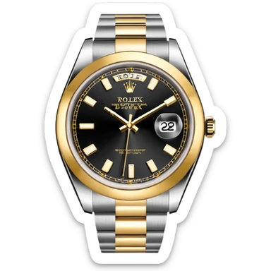 Rolex day date sticker